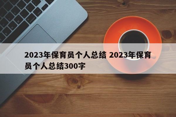 2023年保育员个人总结 2023年保育员个人总结300字